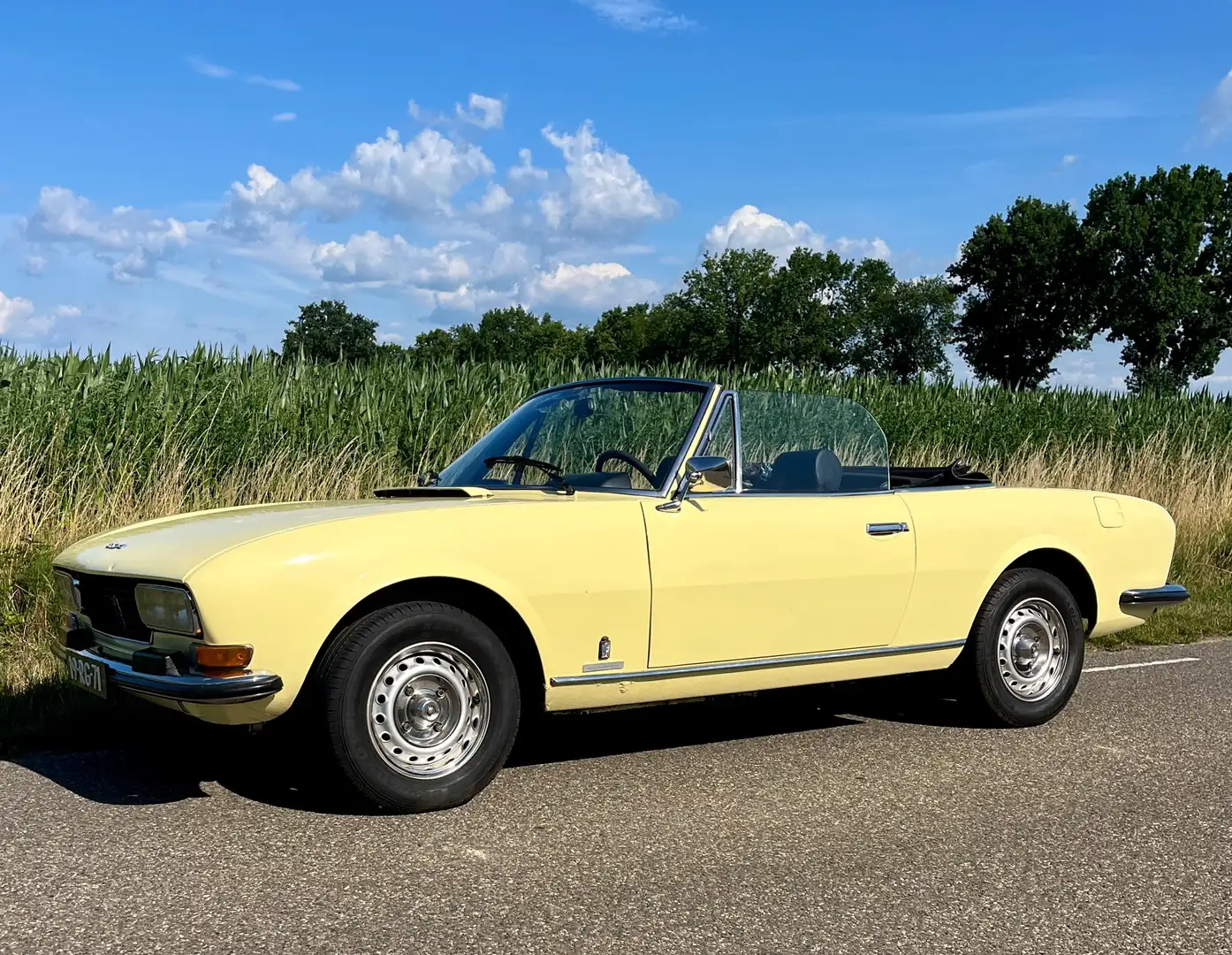 Peugeot 504 V6 Cabrio Geel - 2