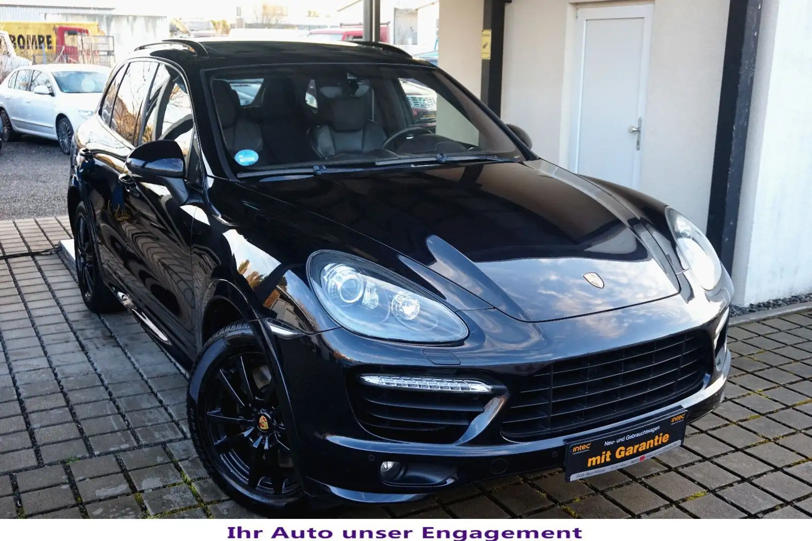 Porsche Cayenne Turbo*PCM+PASM+PDLS++~Burm~Pano~Gel. Noir - 1