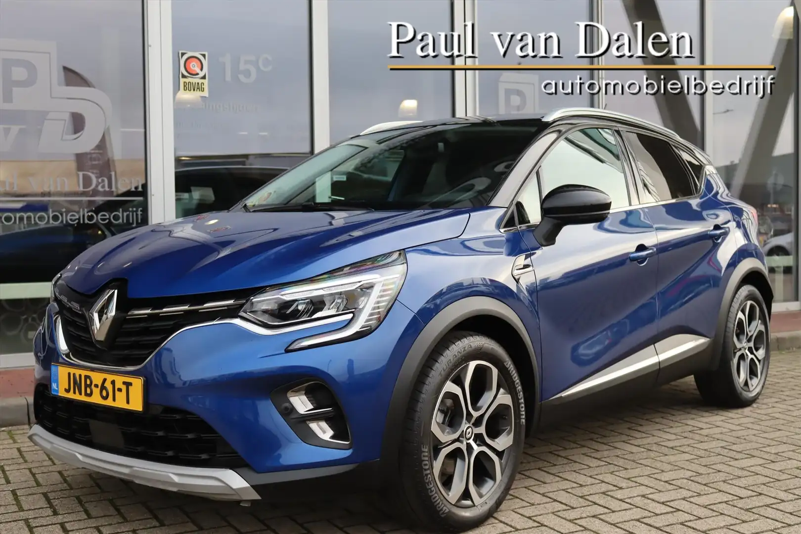 Renault Captur 1.6 E-Tech PHEV 160PK AUTOMAAT TECHNO Navi | Camer Bleu - 1