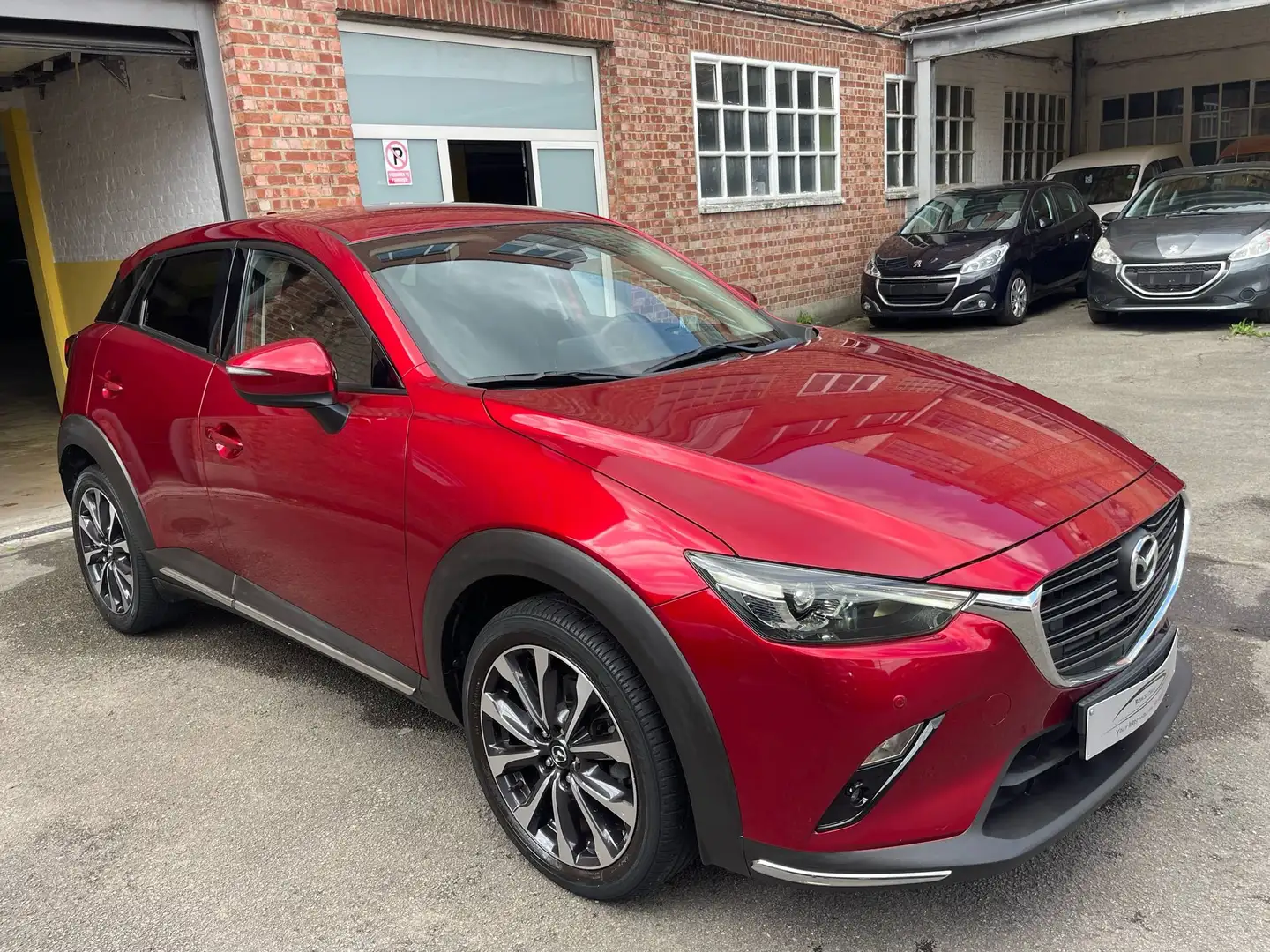 Mazda CX-3 2.0i SKYACTIV-G Hakone Automaat *Head-up Display* Rood - 2
