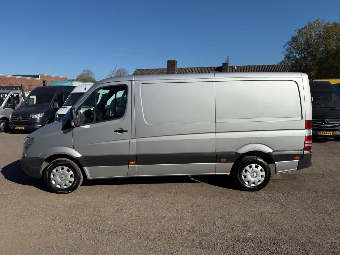 Mercedes-Benz Sprinter 213 CDI L2H1 Automaat Airco Szürke - 2