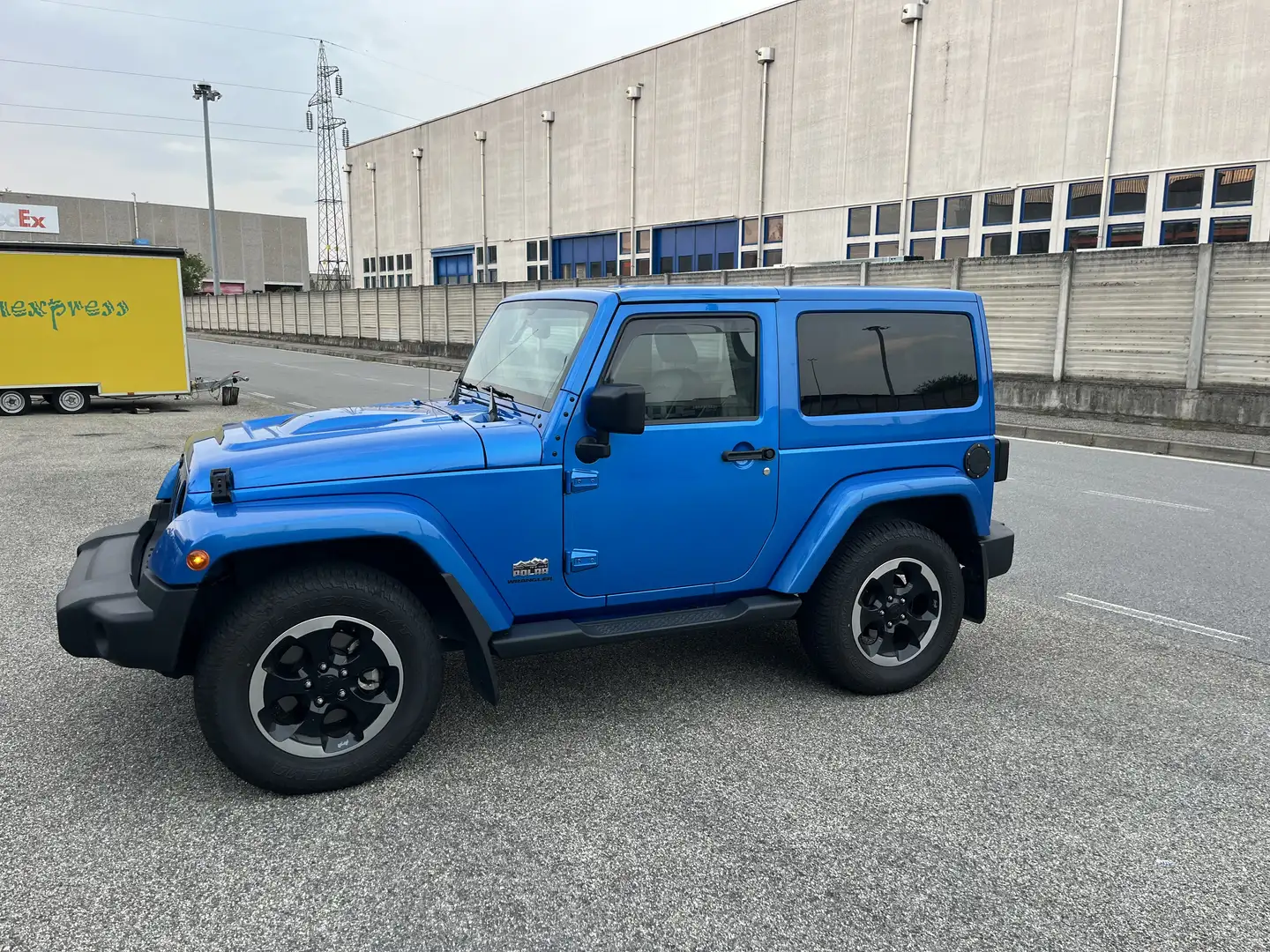 Jeep Wrangler Sahara crd Polar Blu/Azzurro - 2