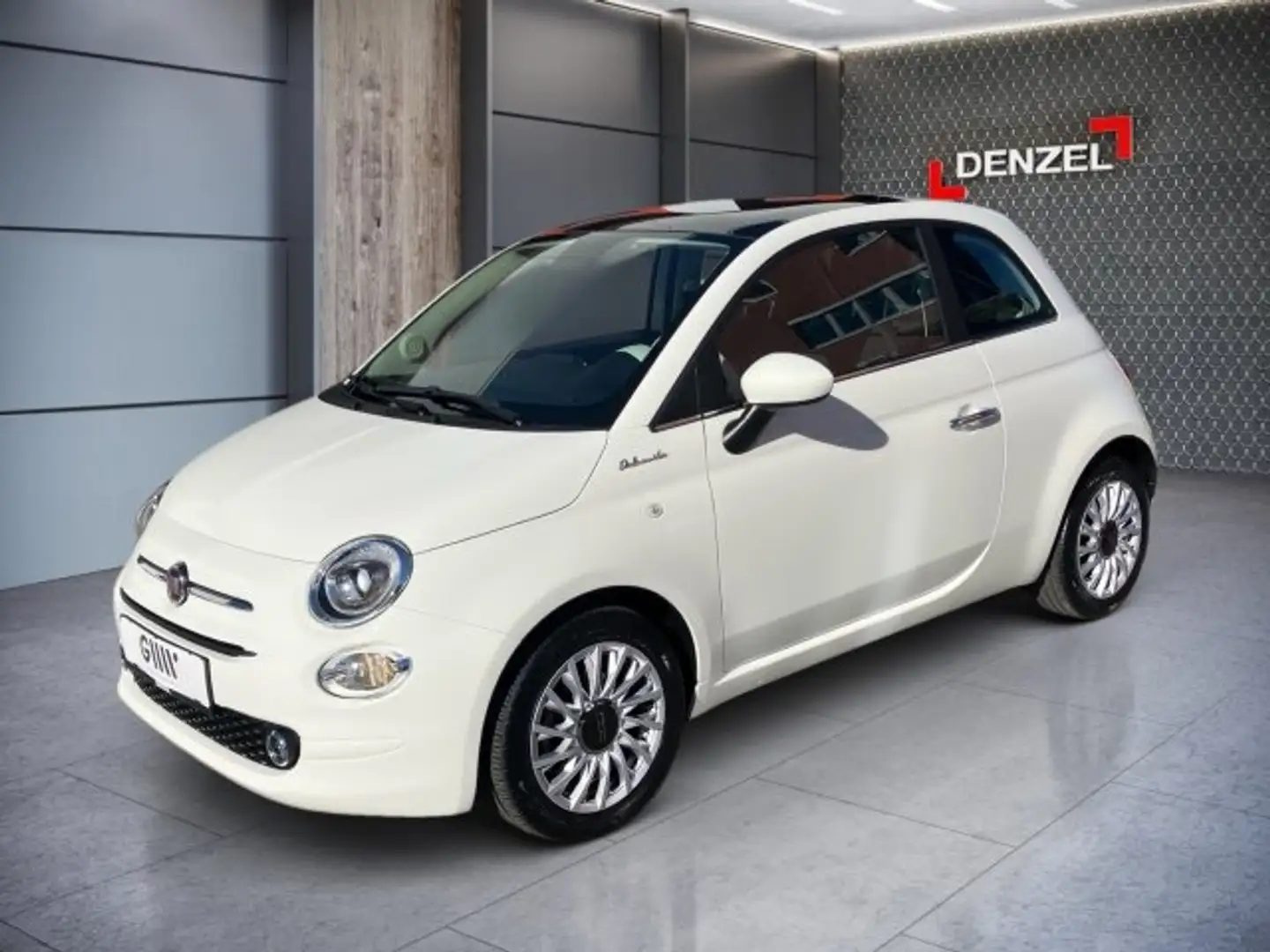 Fiat 500 Hybrid 70 Dolcevita Weiß - 1