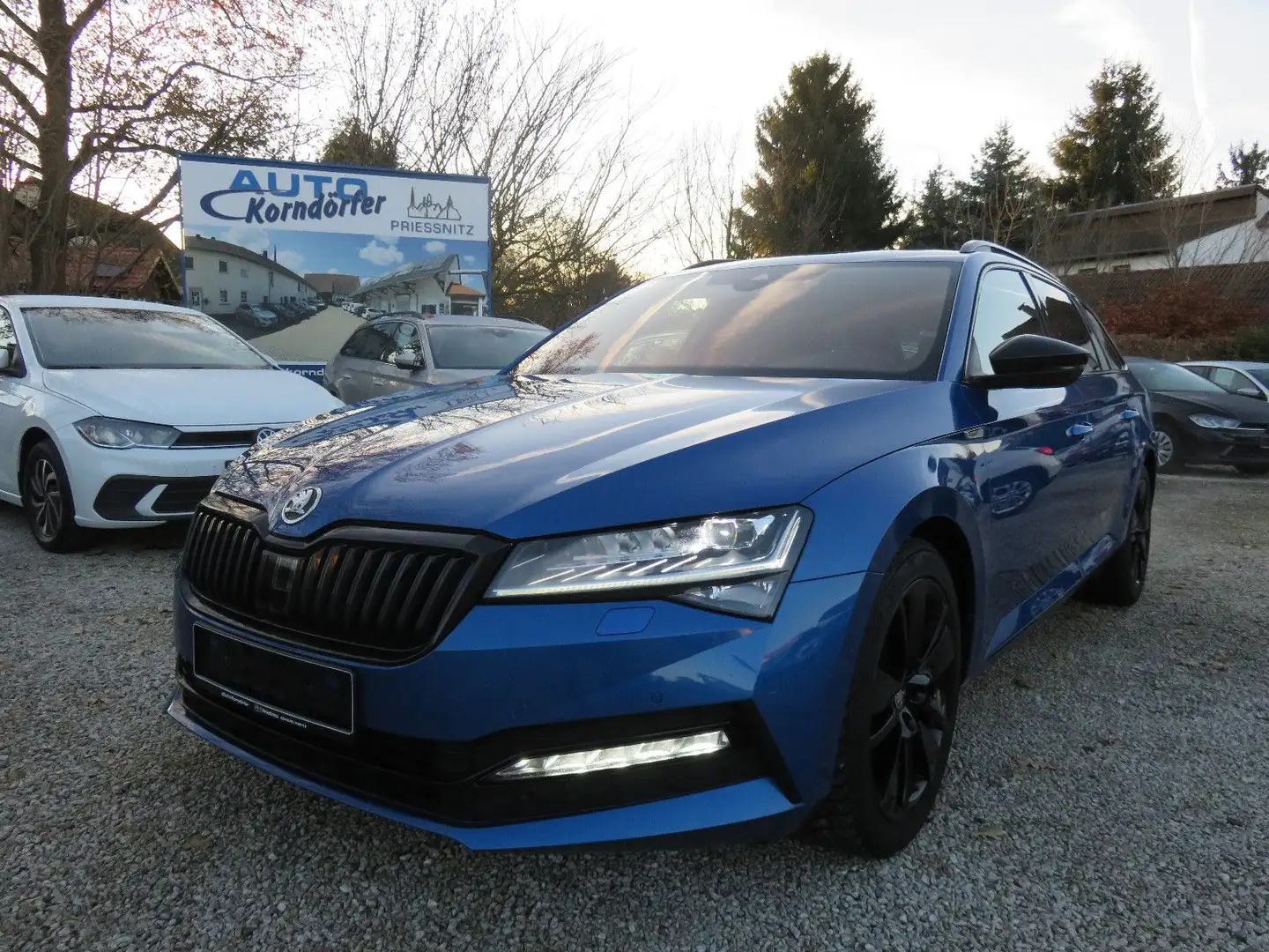 Skoda Superb Combi 2.0 TDI Sportline 4x4 Blu/Azzurro - 1