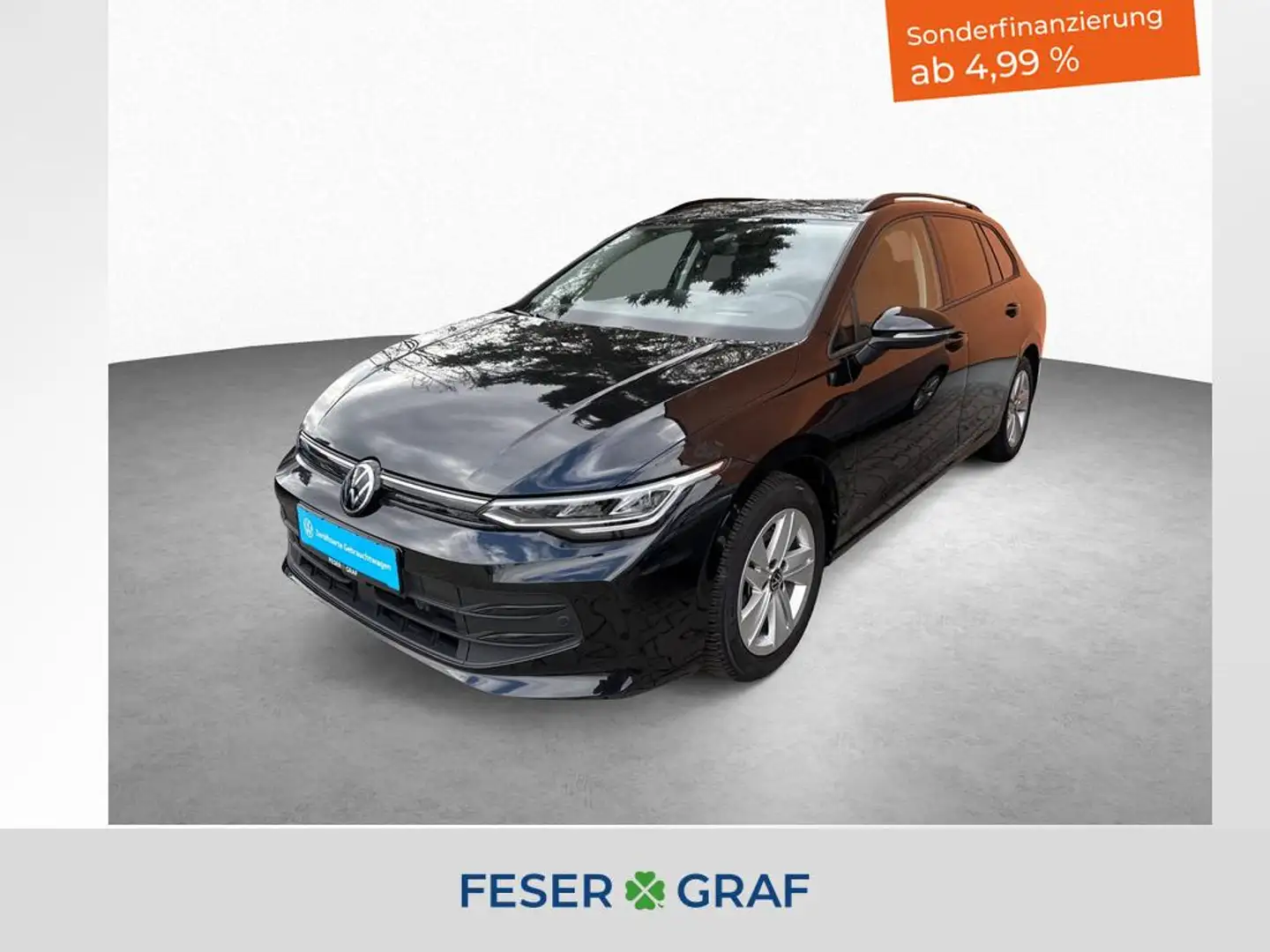 Volkswagen Golf VIII Variant Life 1.5 eTSI 7-DSG NAVI KAMERA Schwarz - 1