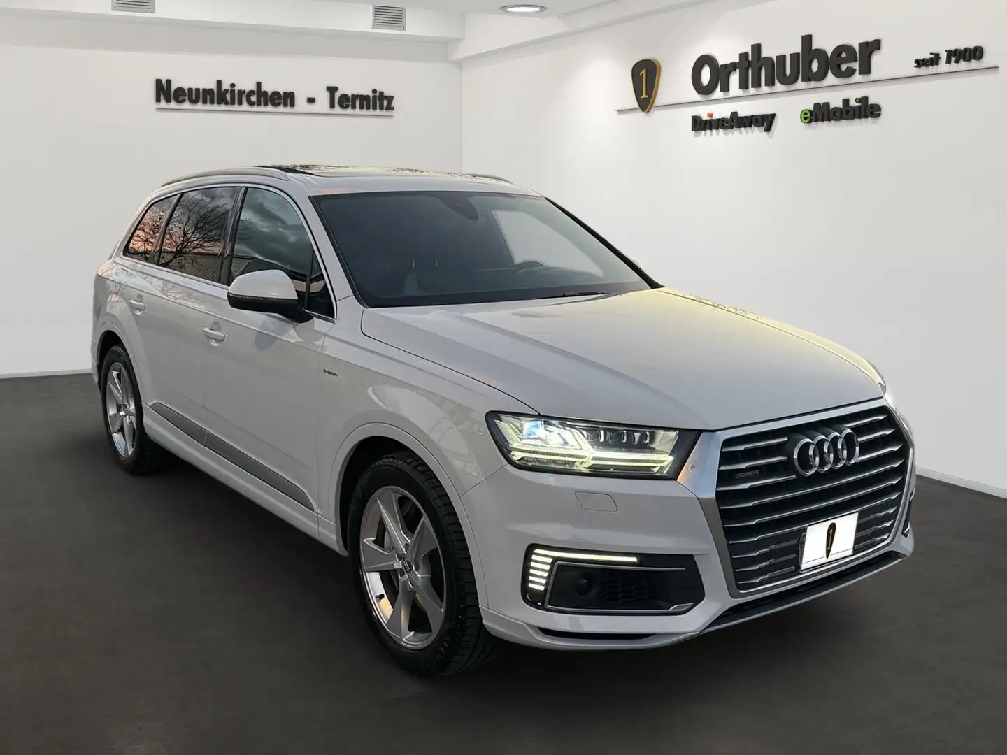 Audi Q7 3.0 TDI e-tron quattro Weiß - 2