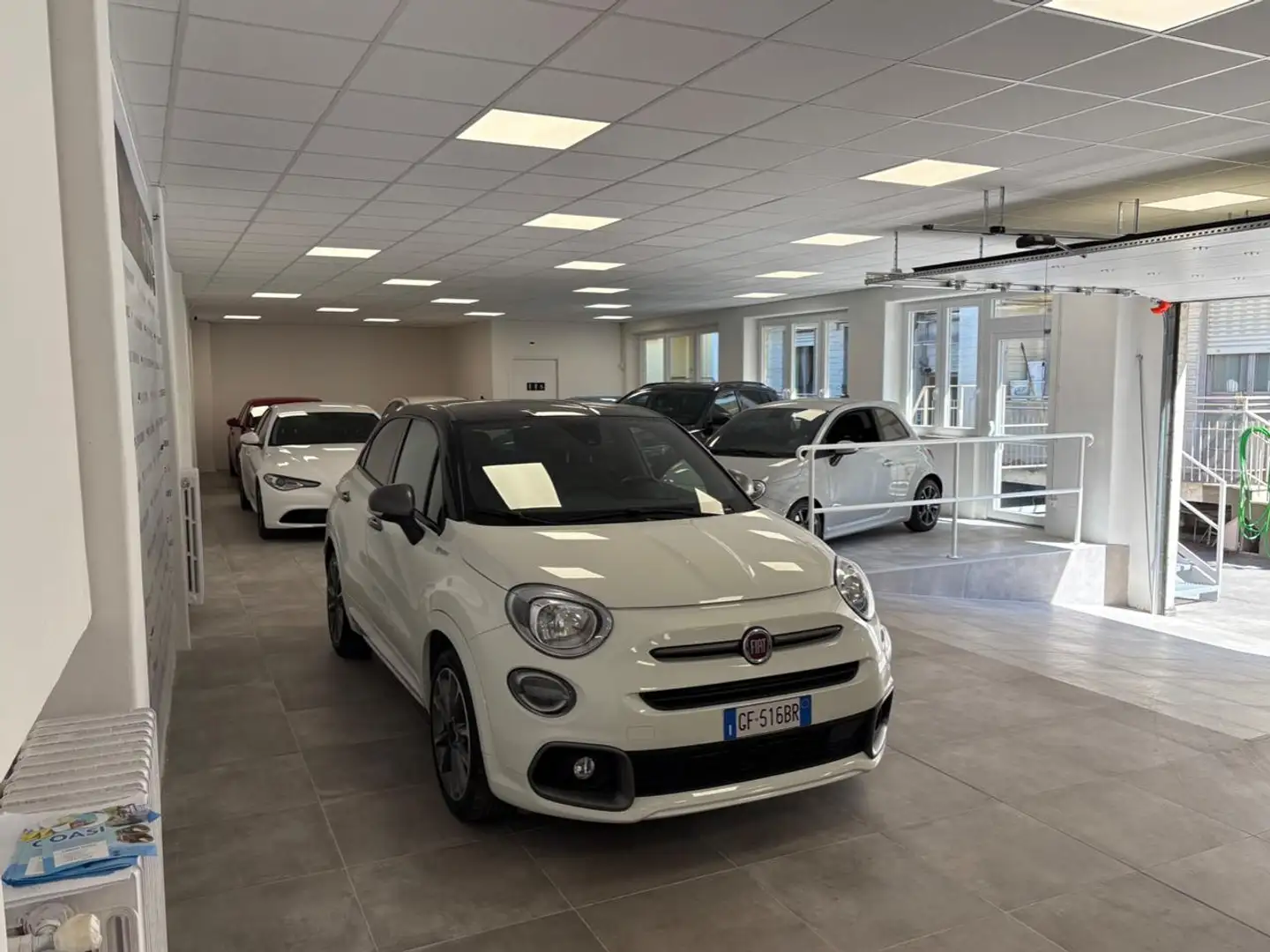 Fiat 500X 1.6 MultiJet 130 CV Sport IVA ESPOSTA Blanc - 2