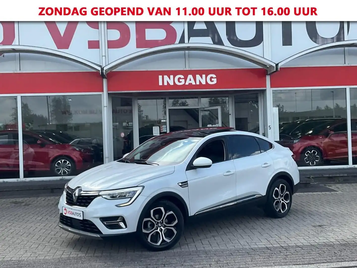 Renault Arkana 1.3 TCE 158PK AUT. PANO-DAK NAVI CAMERA CARPLAY AI Wit - 1
