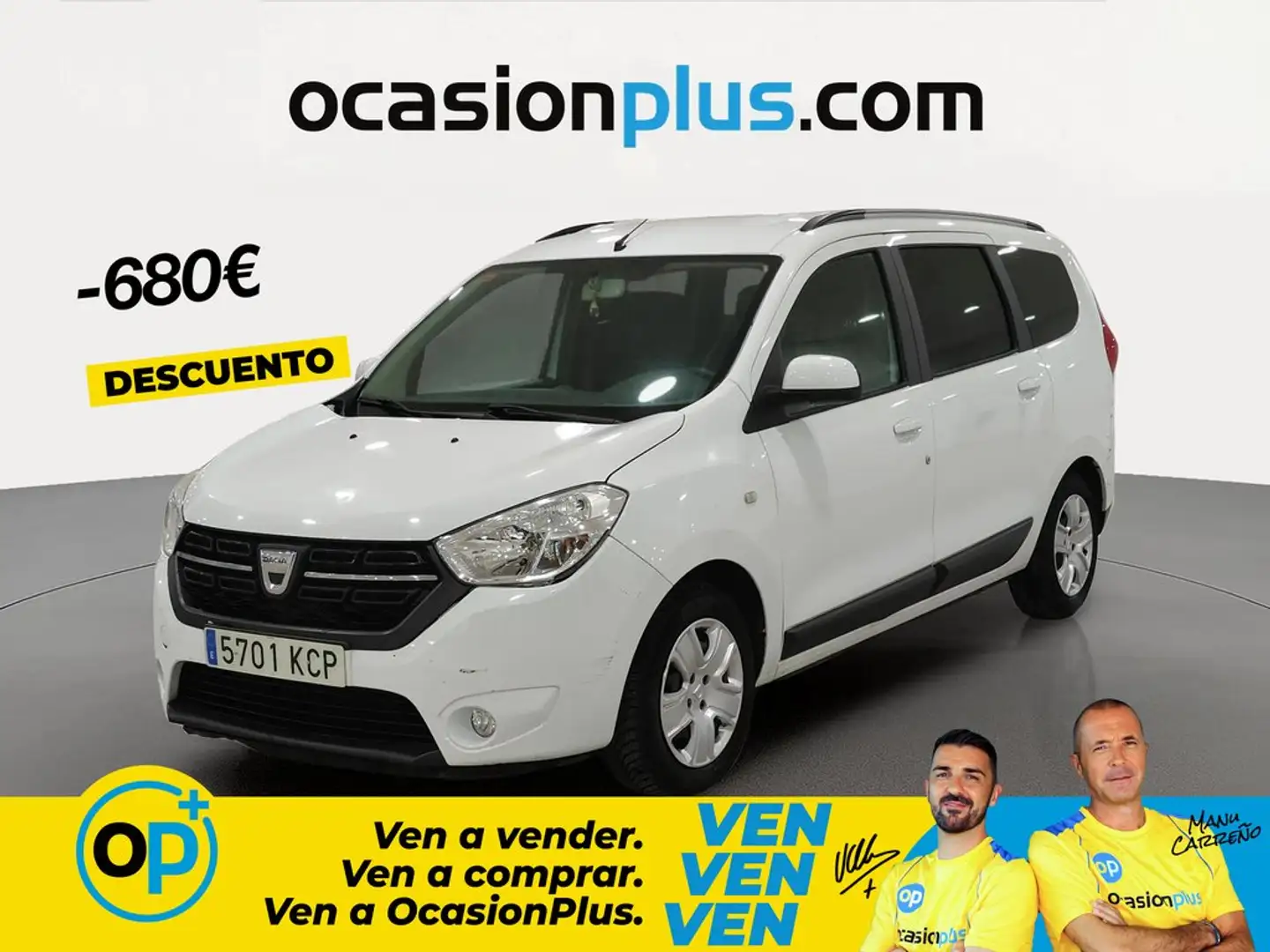 Dacia Lodgy 1.2 TCE Laureate 5pl. 115 Blanco - 1