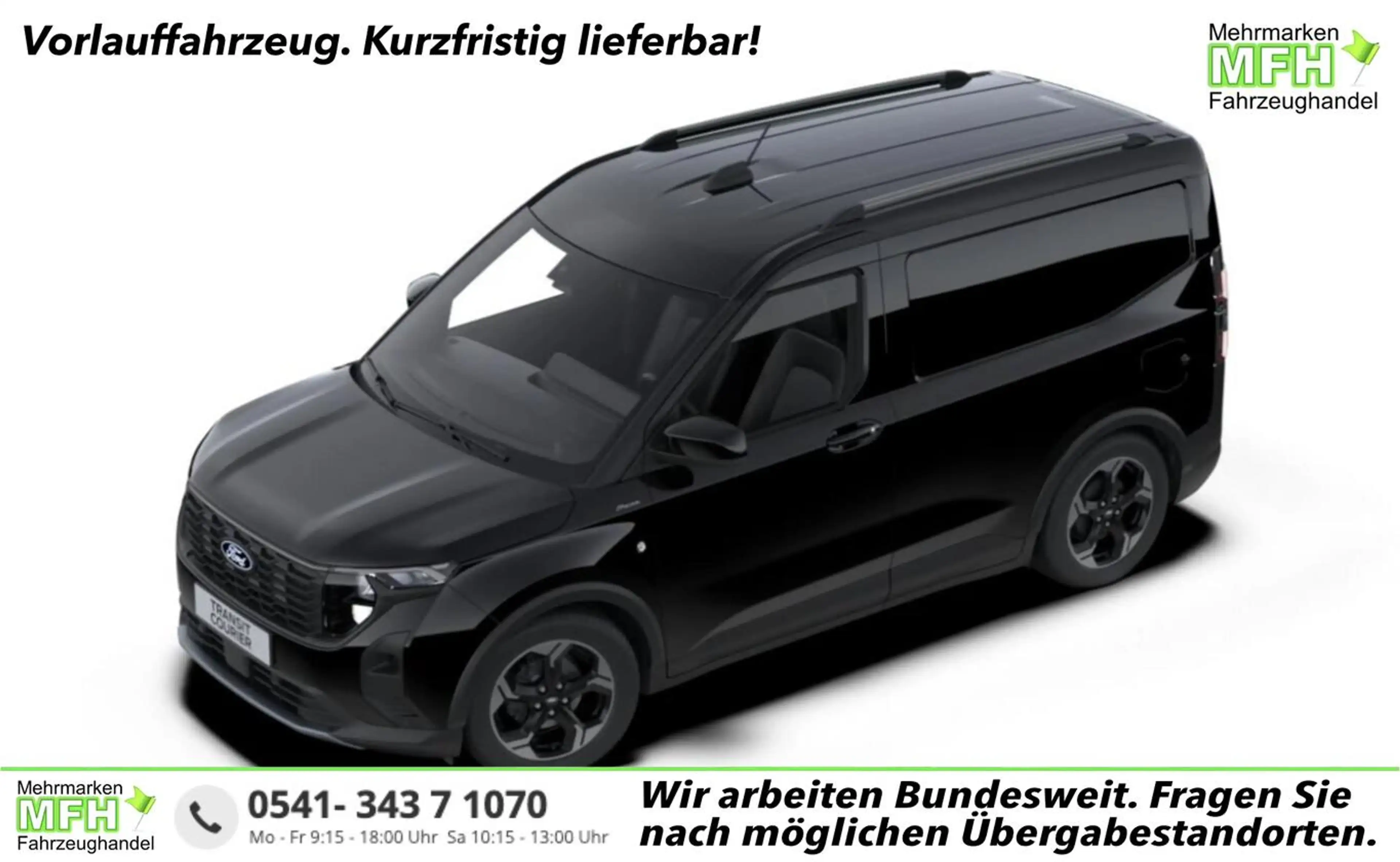 Ford Transit Courier Active Aut WinterP Kam Temp 17Z 92 kW (125 PS),...