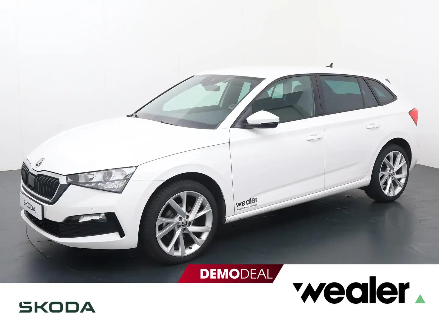 Skoda Scala Sport Business 1.0 TSI 110 pk | Navigatie | 18'' L Blanc - 1