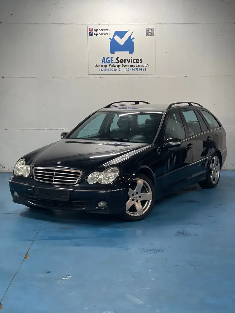 Mercedes-Benz C 180 Kompressor Avantgarde 12 mois garantie Blauw - 1