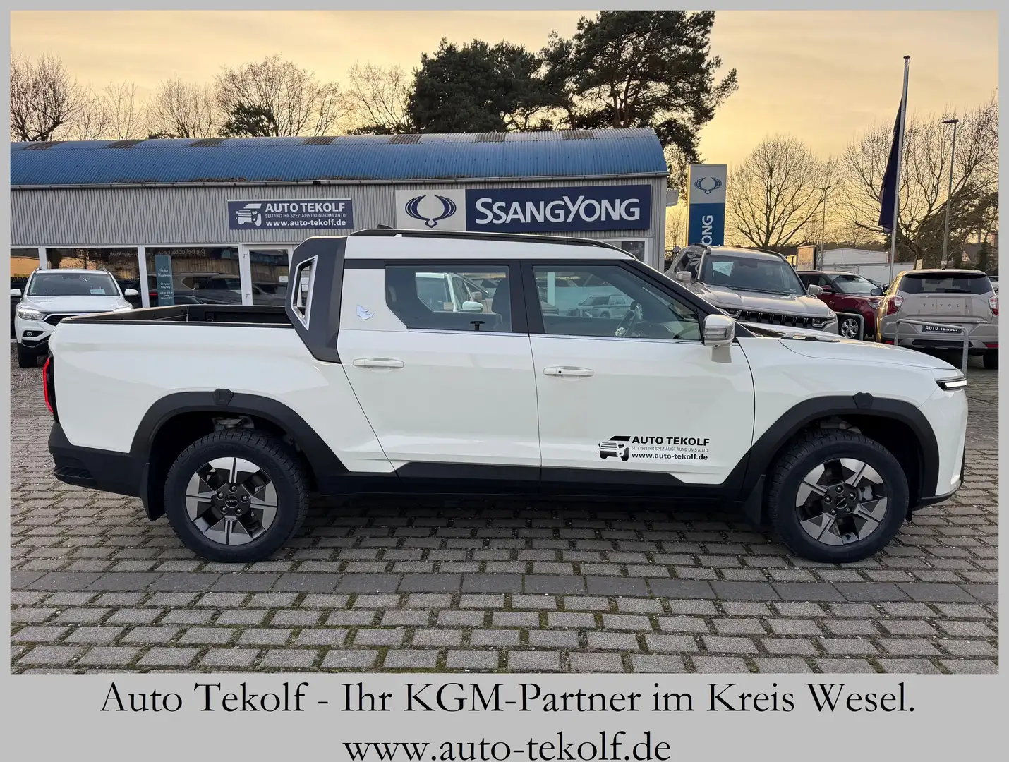 KGM Musso EV Ausstattung LUX 2WD inkl. Allwetter Weiß - 1