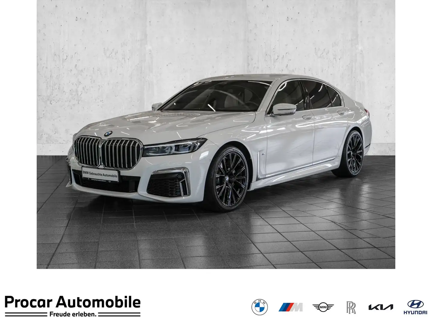 BMW 730 d M-Sport Aut Nav HuD LED Drive+Park Komfzg Bianco - 1