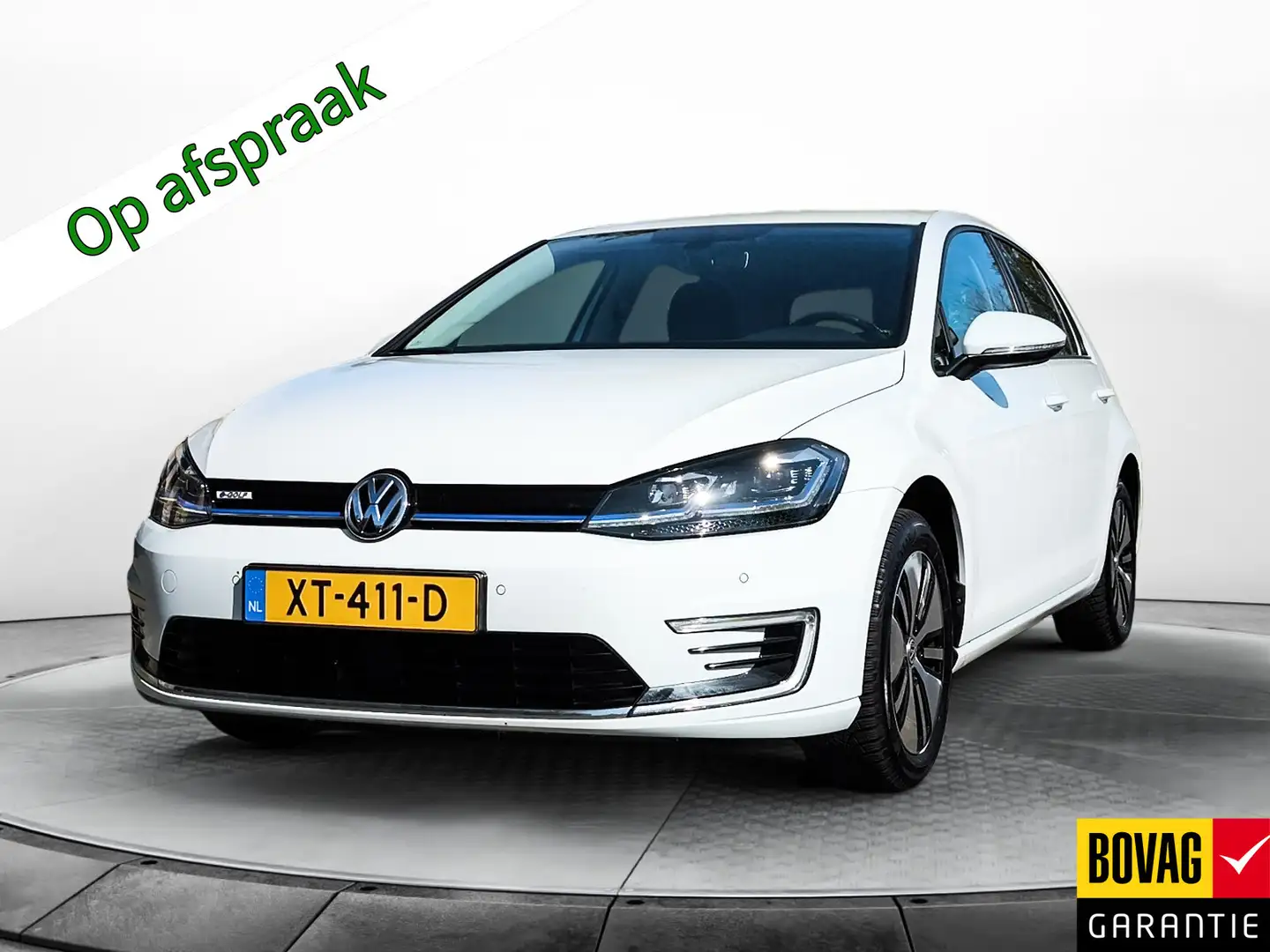 Volkswagen e-Golf e-Golf (136 PK) 1e-Eig. & Dealer-Onderh. BOVAG-Gar Blanco - 1