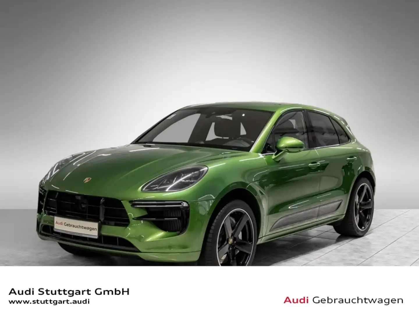 Porsche Macan Turbo 2.9l V6 AHK BOSE Navi 360° AHK AIR Grün - 1