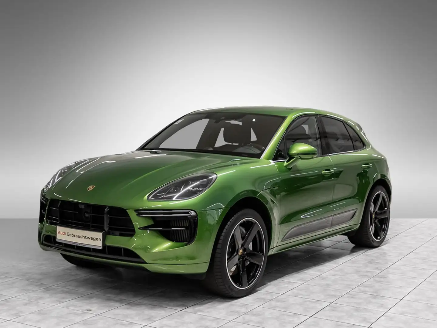 Porsche Macan Turbo 2.9l V6 AHK BOSE Navi 360° AHK AIR Grün - 2