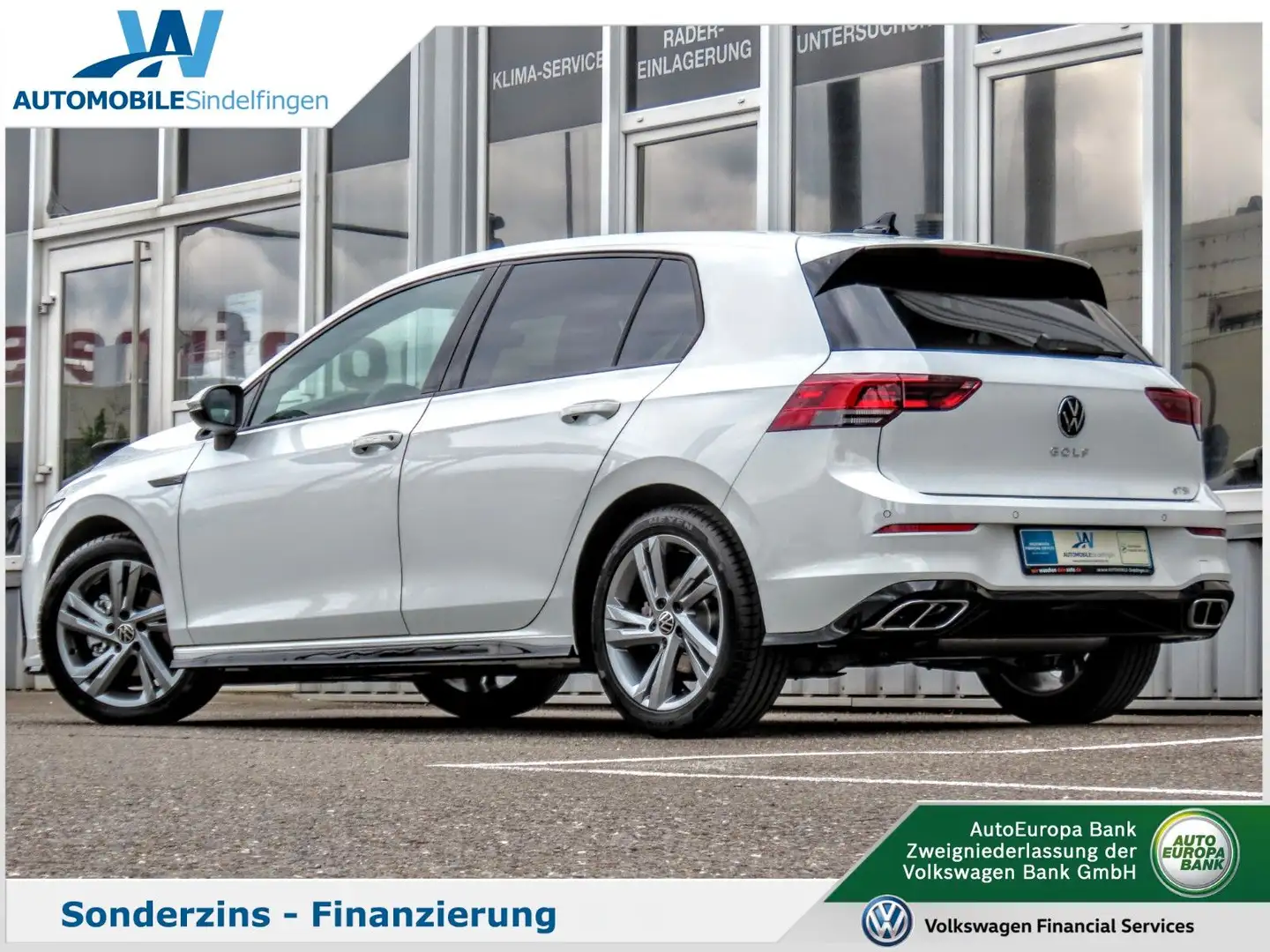 Volkswagen Golf 8 R-Line 1.5eTSI DSG NAV LED PANO Weiß - 2