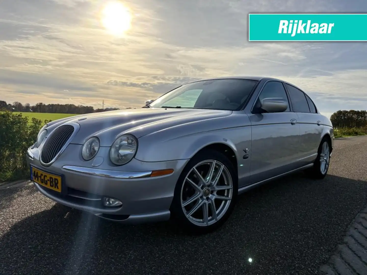 Jaguar S-Type 4.0 V8 / AUTOMAAT / BOMVOL / NIEUWE APK Gris - 1