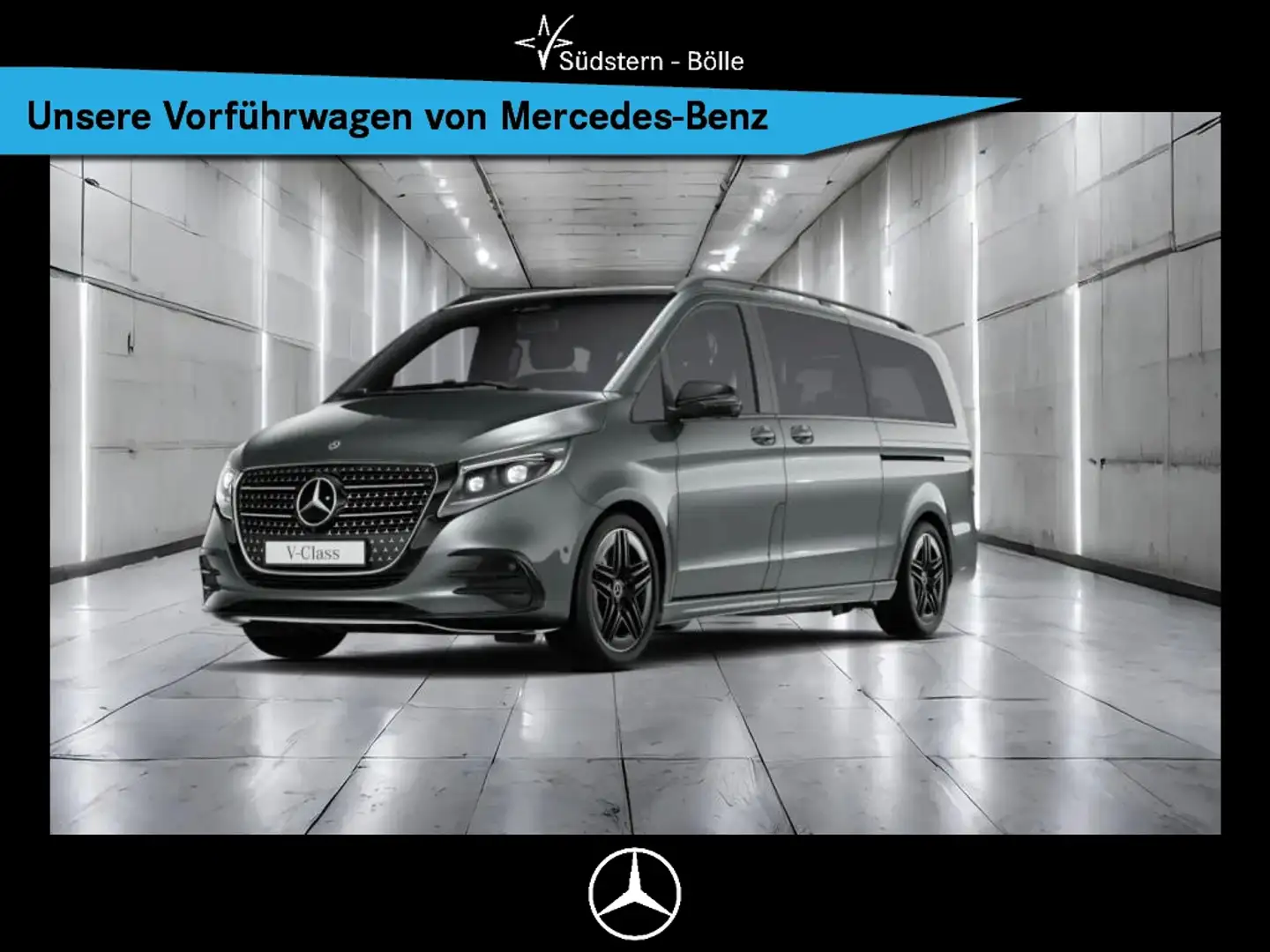 Mercedes-Benz V 300 d AVANTGARDE XL+4M+AMG+AHK+LED+STHZ+KLIMA Gris - 1