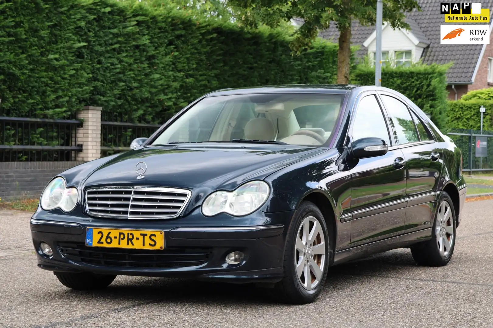 Mercedes-Benz C 200 K. Elegance | AUTOMAAT | CLIMA | CRUISE | MOOIE GO Negro - 1