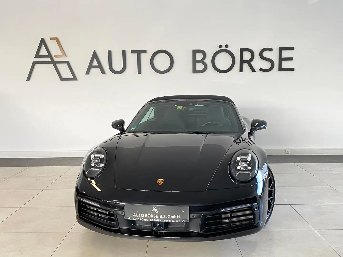 Porsche 992 911 CARRERA CABRIO*NAVI*LEDER*360°*KESSY*LED Schwarz - 1