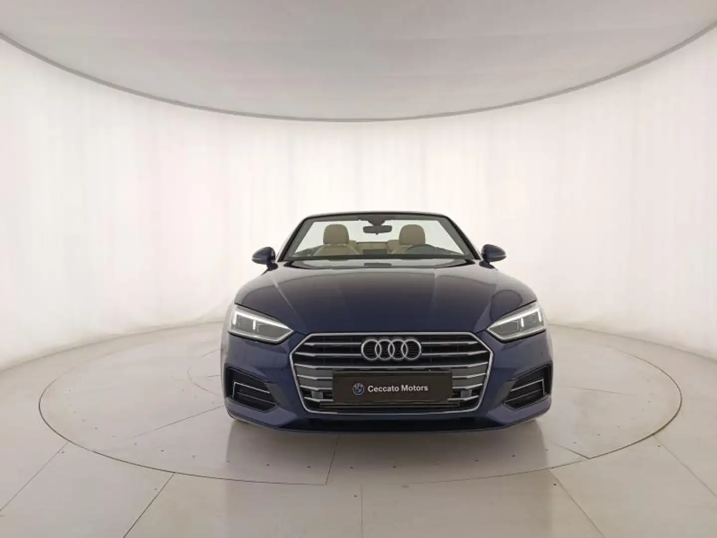 Audi A5 Cabrio 40 2.0 tfsi mhev Business Sport 190cv Blu/Azzurro - 2