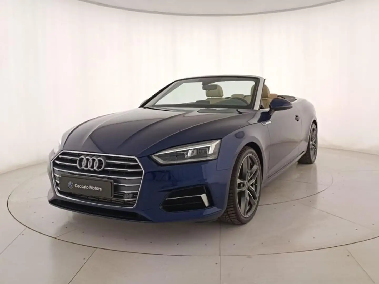 Audi A5 Cabrio 40 2.0 tfsi mhev Business Sport 190cv Blu/Azzurro - 1