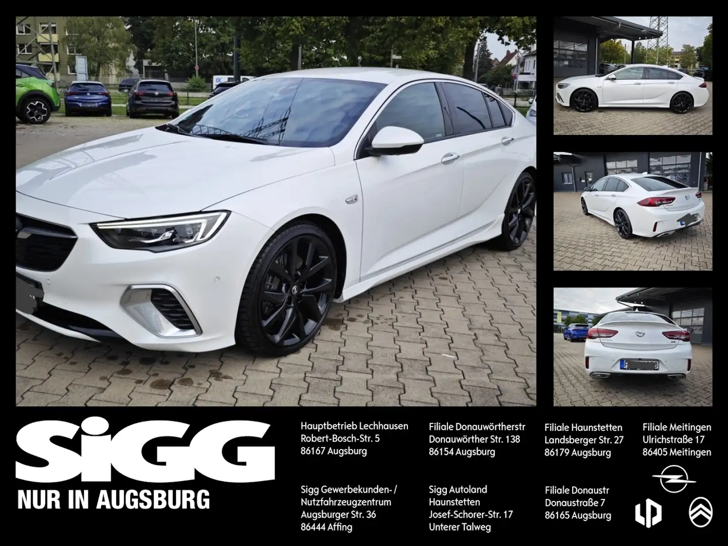 Opel Insignia GSi 2.0Turbo 4x4 AHK Winterräder Allrad Wit - 1