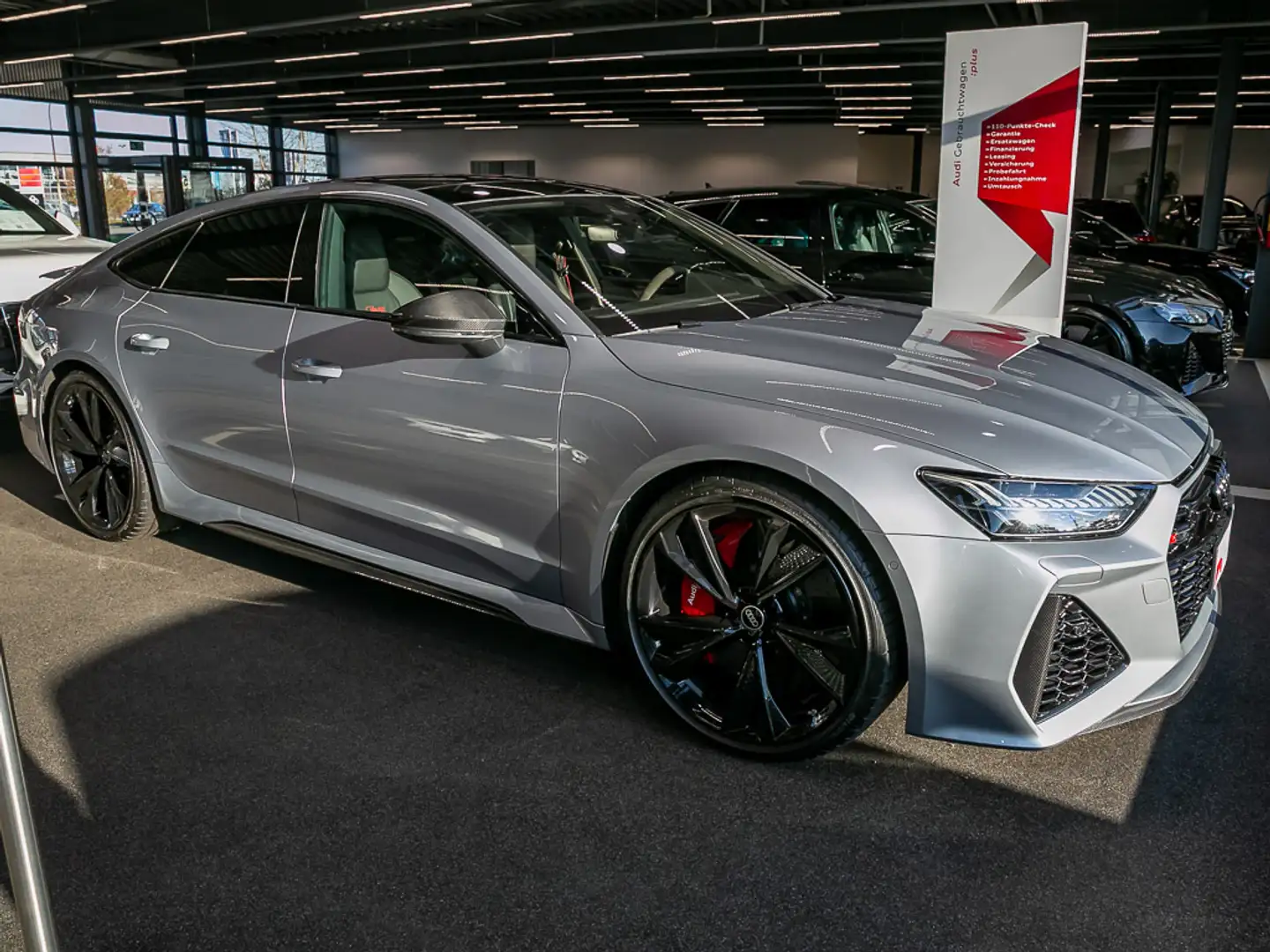Audi RS7 Sportback Pano HD-Matrix 305 Km/h RS-AGA Silver - 2