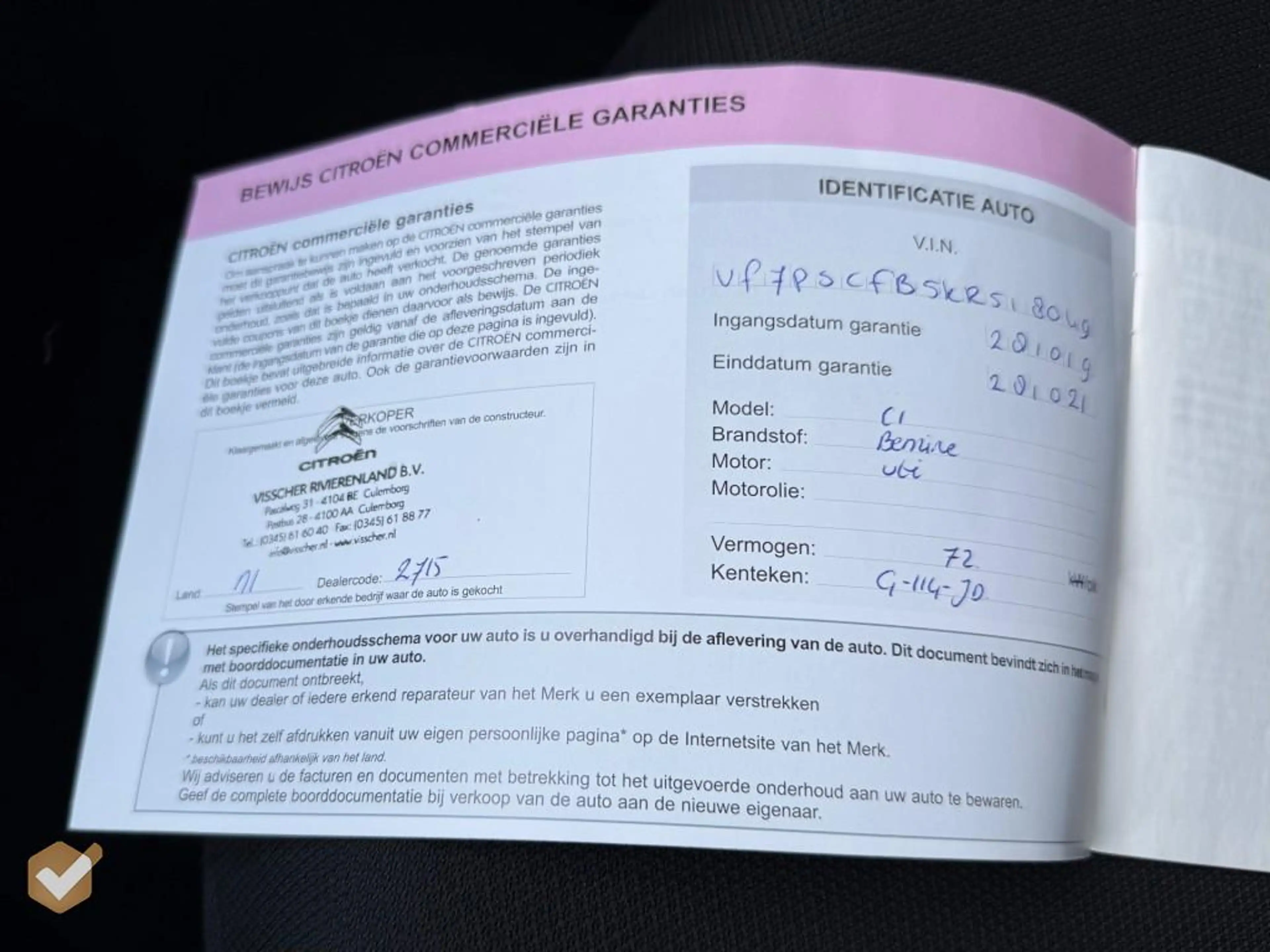 Citroen C1 1.0 VTi Feel NL-Auto *Geen Afl. kosten* — photo 37