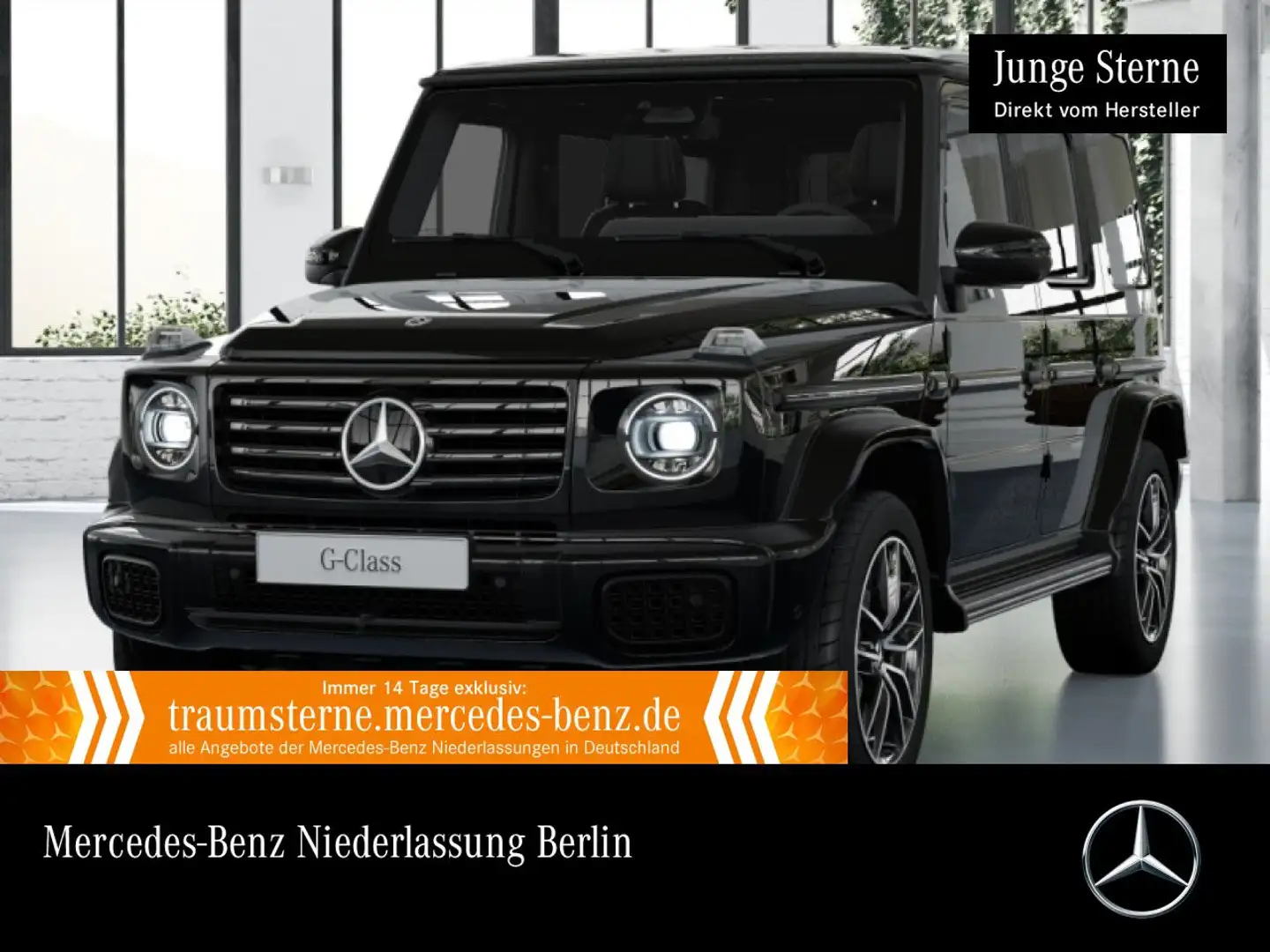 Mercedes-Benz G 450 d Exclusive AMG 360° Stdhzg Multibeam Distr. Schwarz - 1
