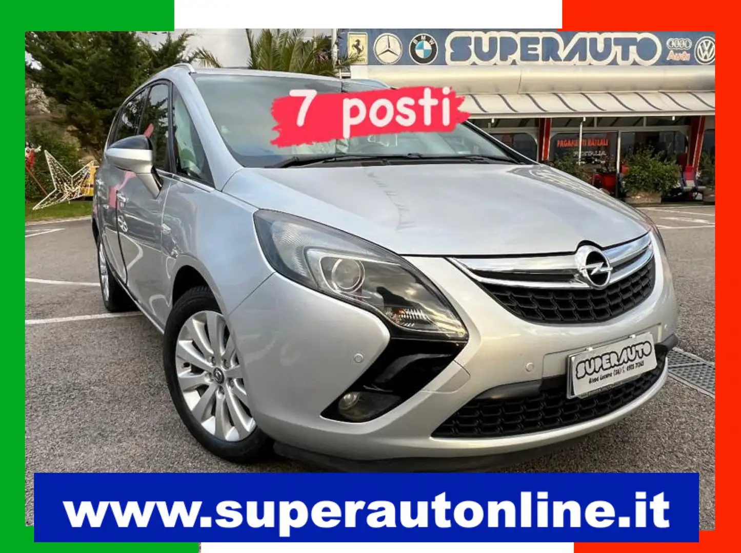 Opel Zafira Tourer 1.6 T EcoM 150CV Cosmo Grigio - 1