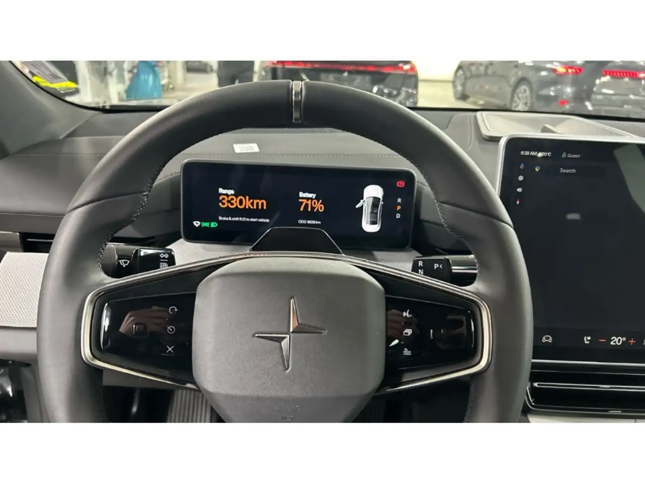 Polestar 4 100kWh Long Range Single 22KW Pixel Pilot 360-Grad, миниатюра 7