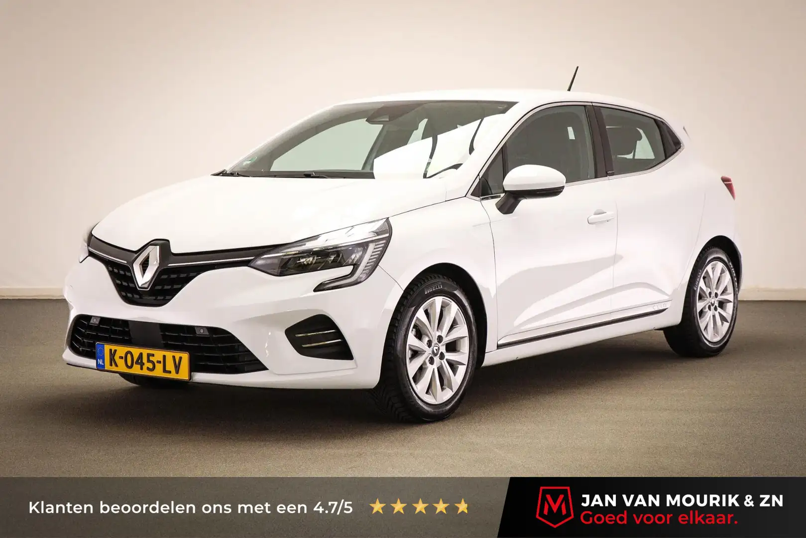 Renault Clio 1.6 E-Tech Hybrid 140 Intens | EASY LINK- PARKING- Blanc - 1