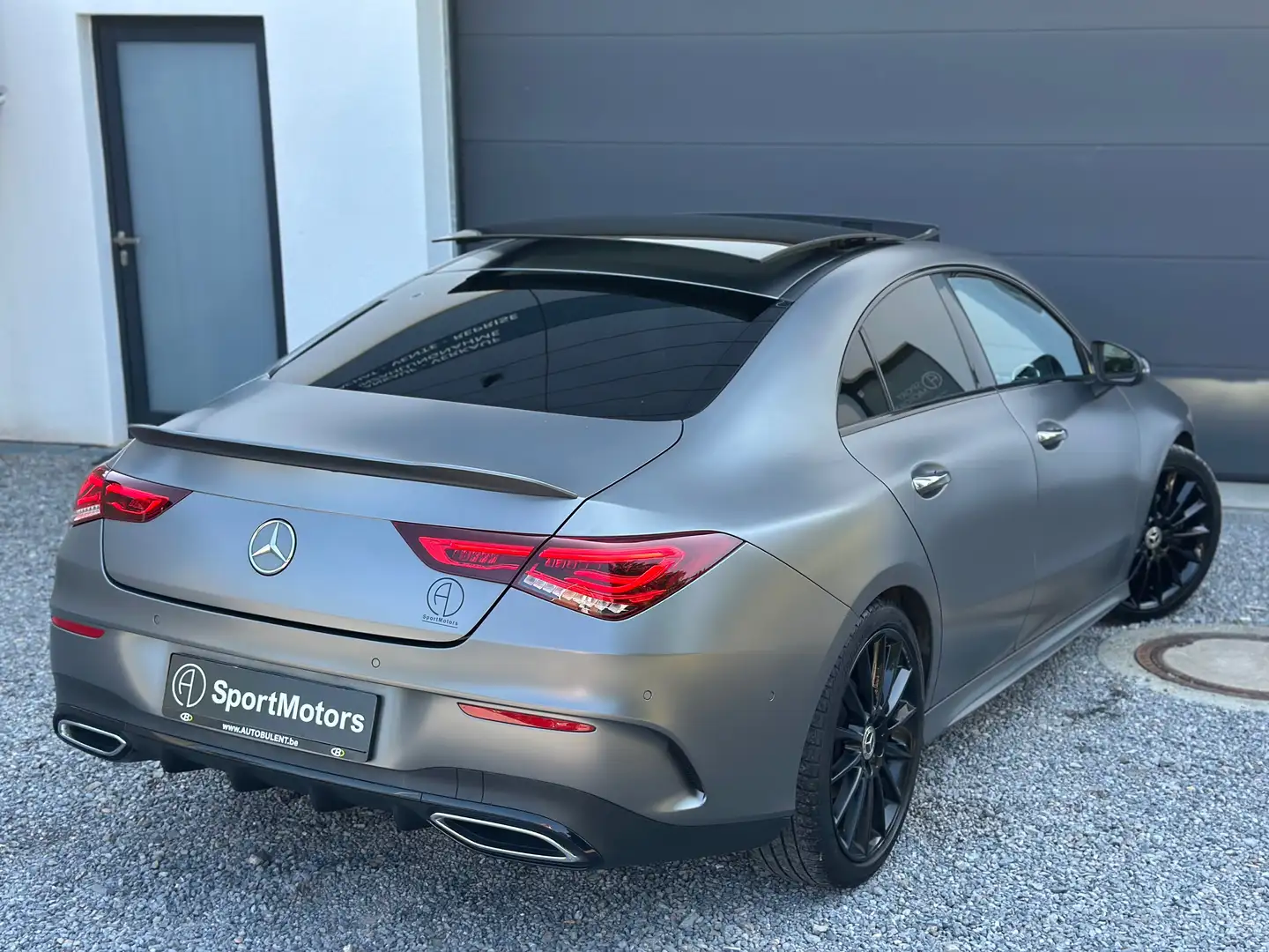 Mercedes-Benz CLA 180 d Pack AMG 12/2020 105.000Km 1er Main FULL OPTION! Gris - 2
