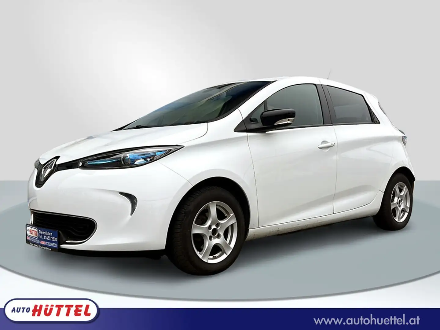 Renault ZOE Intens 41KWh (Batteriemiete) Білий - 1
