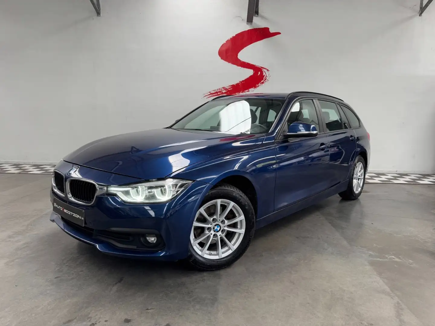 BMW 316 Touring d Bleu - 1