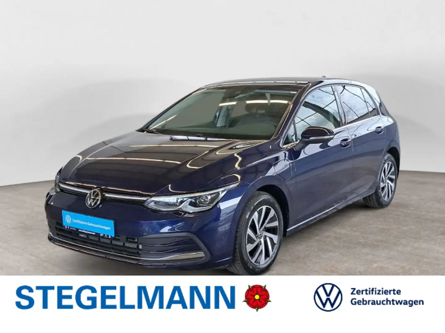 Volkswagen Golf VIII 1.5 eTSI Hybrid Style *Plug-In*AHK*LED Blau - 1