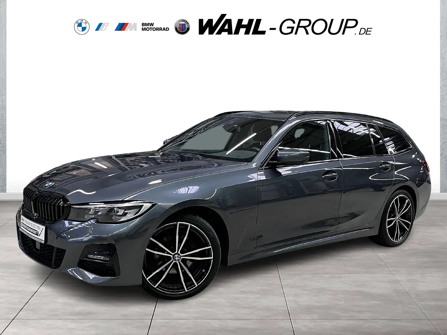 BMW 320 d xDrive TOURING M SPORT DAB CARPLAY AMBIENTE ALU Gris - 1