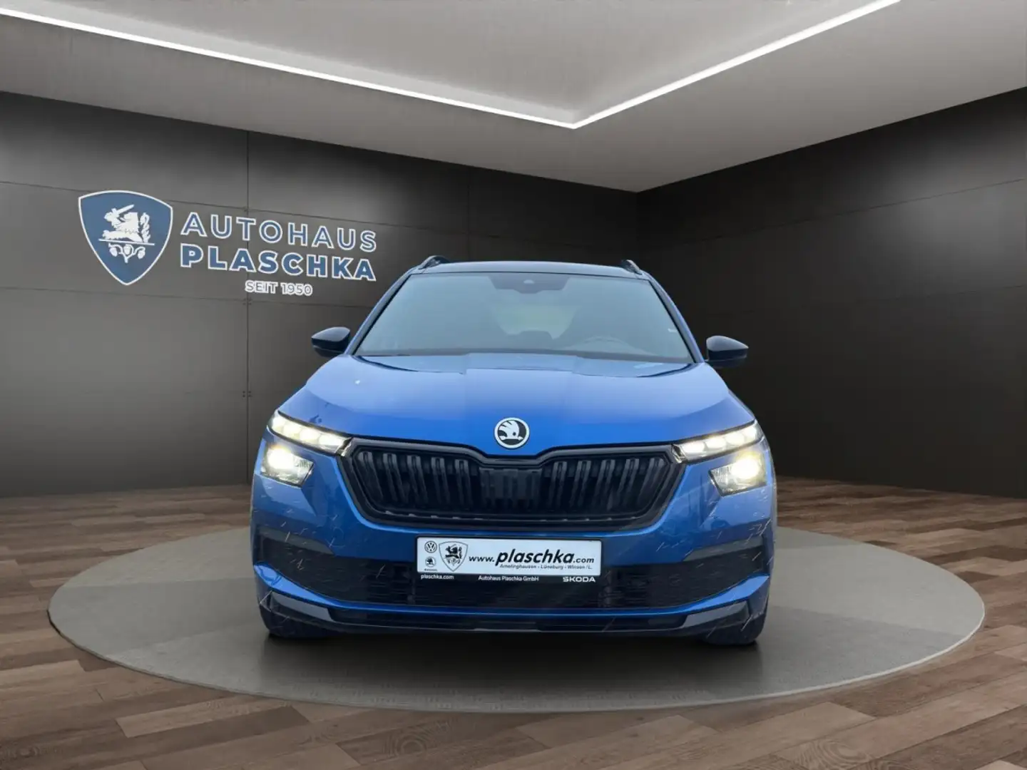 Skoda Kamiq 1.5 TSI DSG Monte Carlo LED*NAVI*PDC Klima Navi Blau - 2