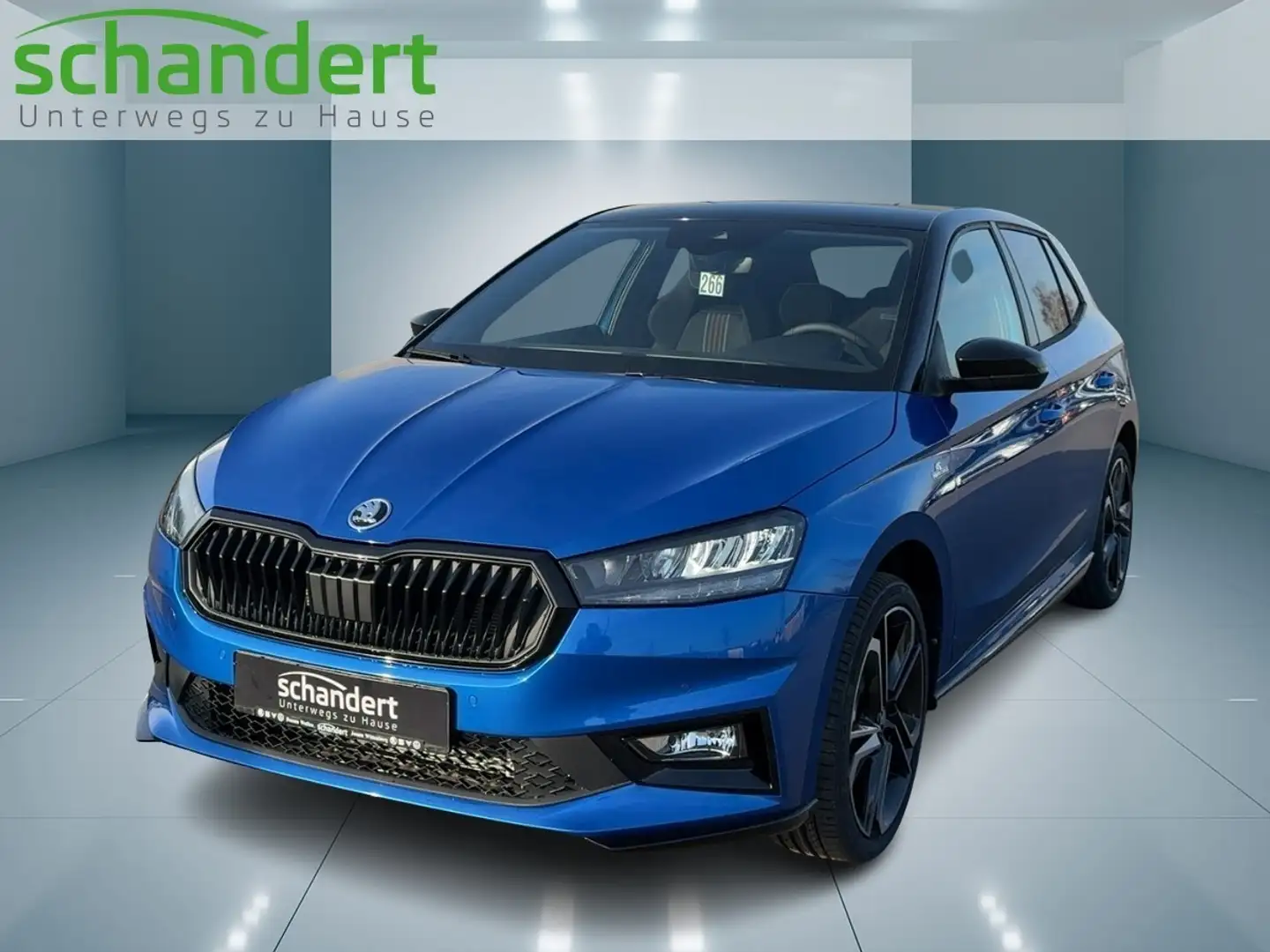 Skoda Fabia 1.5 TSI Monte Carlo DSG LED Klimaautomatik Blau - 1