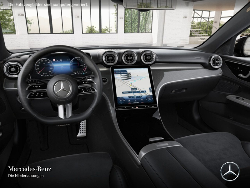 Mercedes-Benz C 300 e T AMG+NIGHT+KAMERA+KEYLESS+9G — photo 10