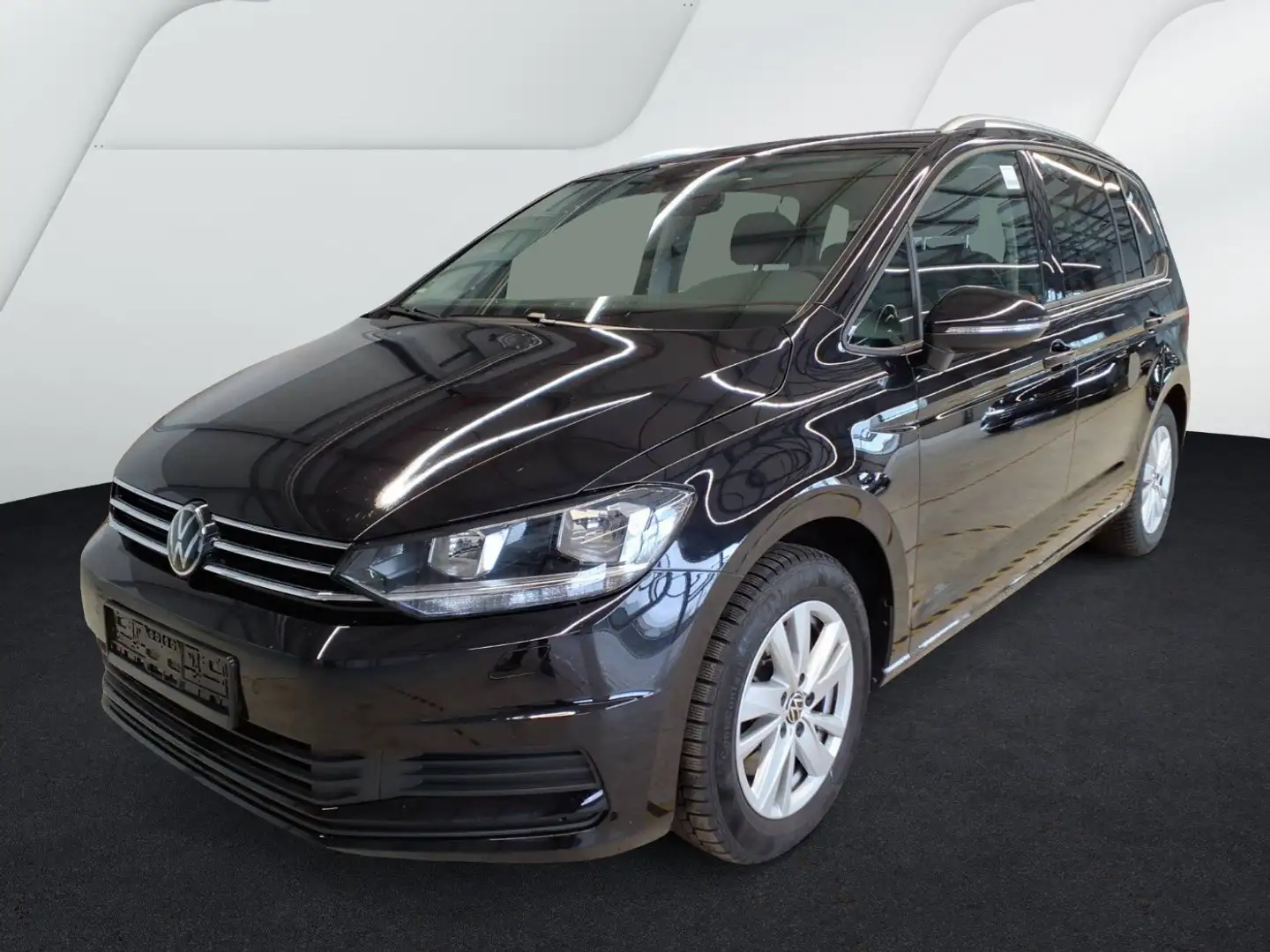 Volkswagen Touran CL 1.5TSI 150PS DSG ACC.7-S.AHK.KAMERA.NAVI+VC.APP Schwarz - 2