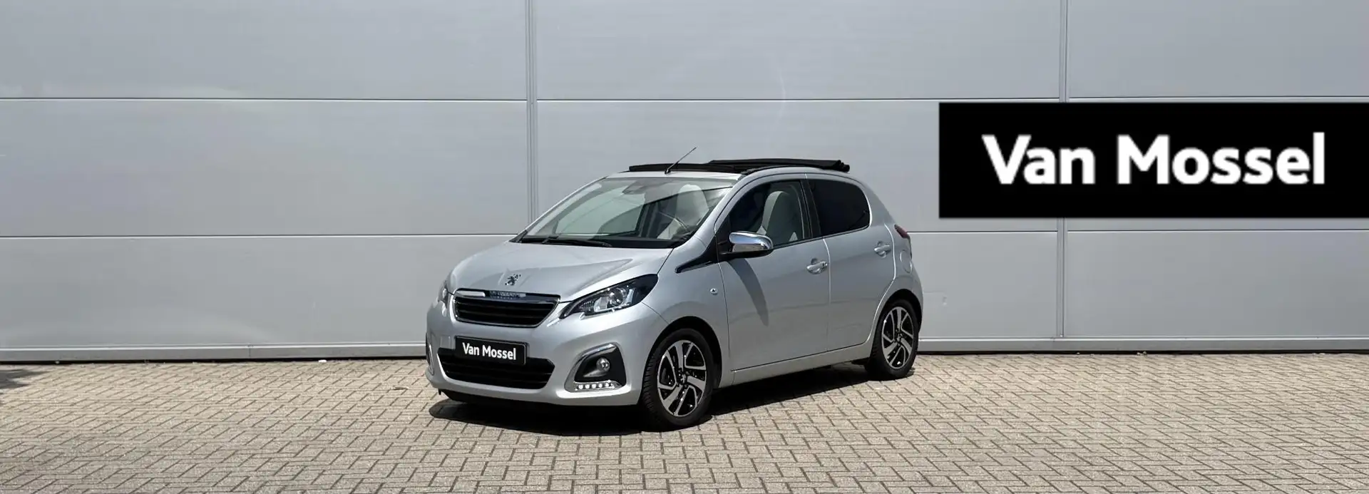 Peugeot 108 1.0 e-VTi Allure TOP! | Automaat | Lederen bekledi Grijs - 1