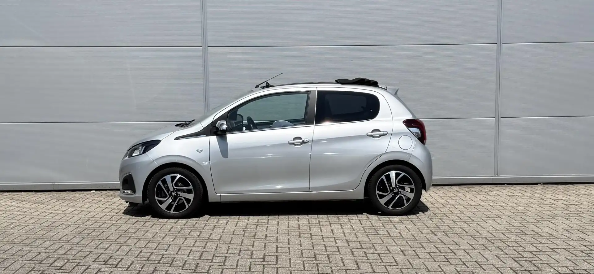 Peugeot 108 1.0 e-VTi Allure TOP! | Automaat | Lederen bekledi Grijs - 2