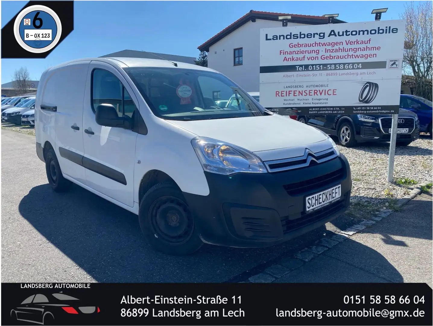 Citroen Berlingo Kasten Business L2 Weiß - 1