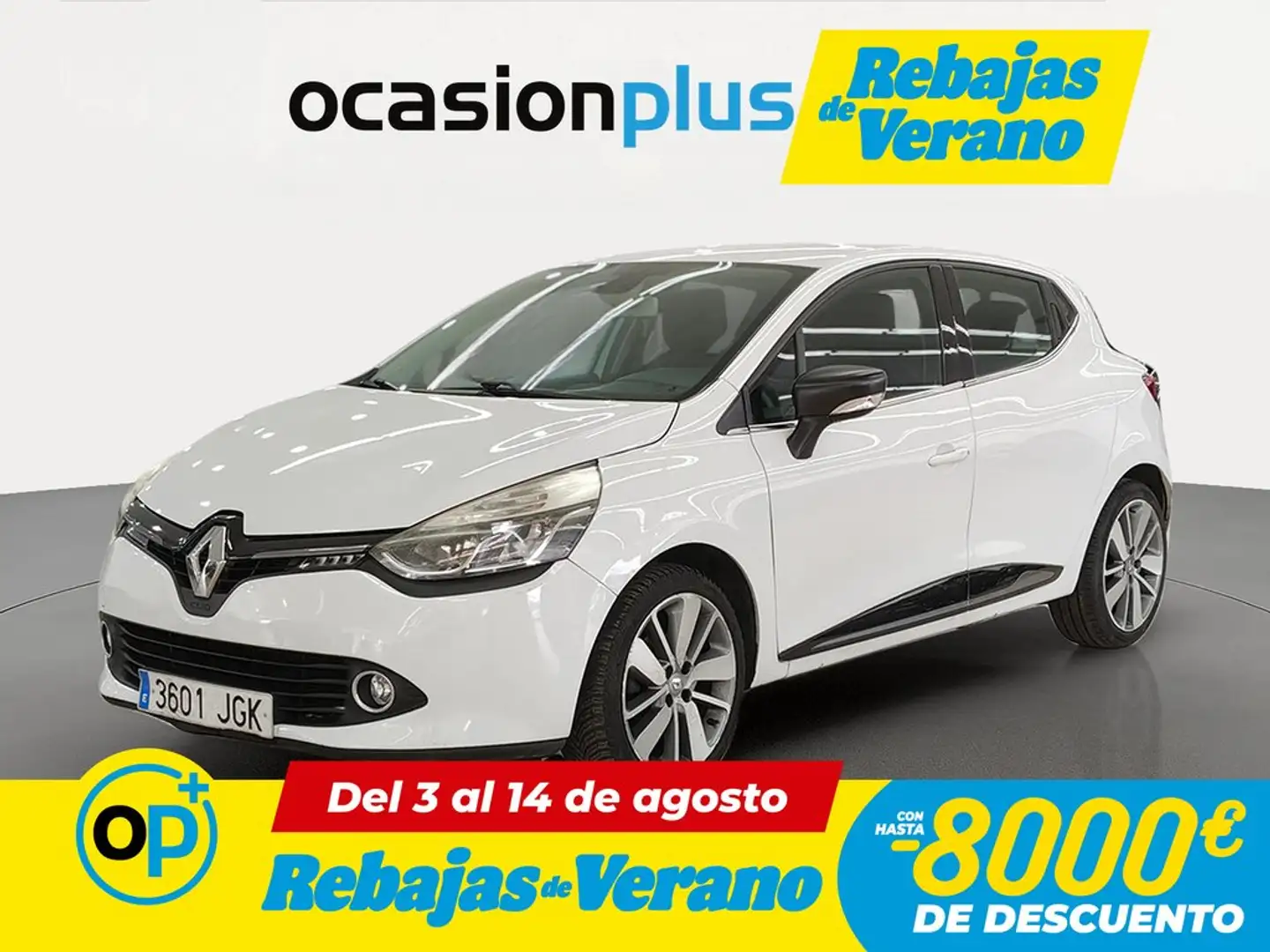Renault Clio 1.5dCi eco2 SL Technofeel 90 Blanco - 1