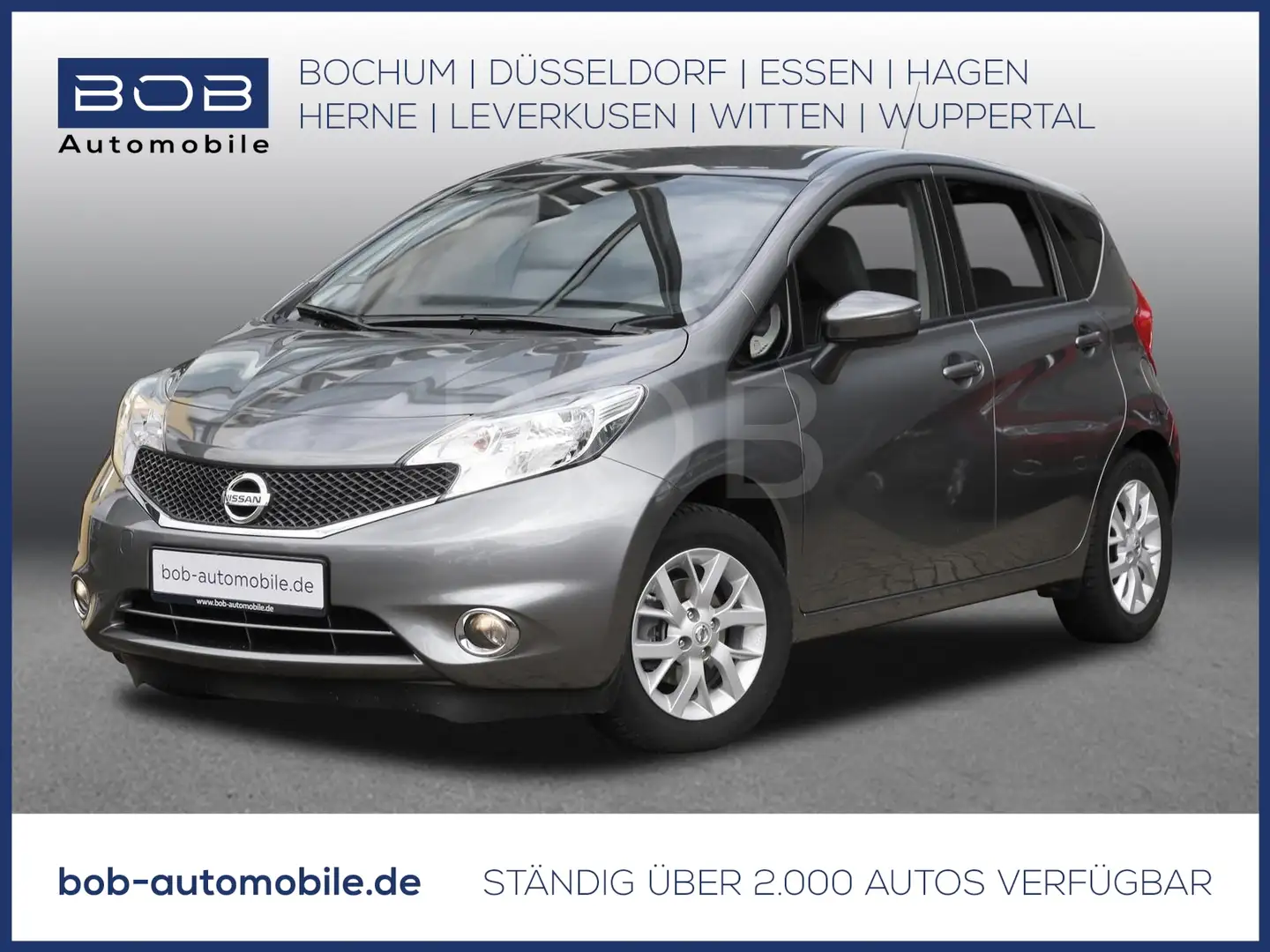 Nissan Note 1.2 Acenta PLUS NAVI SHZ KLIMA ALU KAMERA Grey - 1