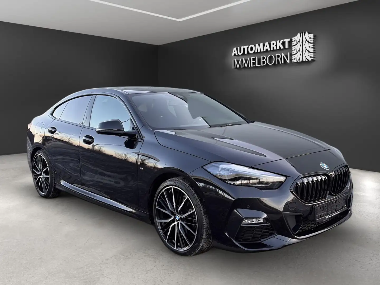 BMW 218 Gran C M Sport Pano*Kamera*19*AHK*H&K*Drivin Noir - 1